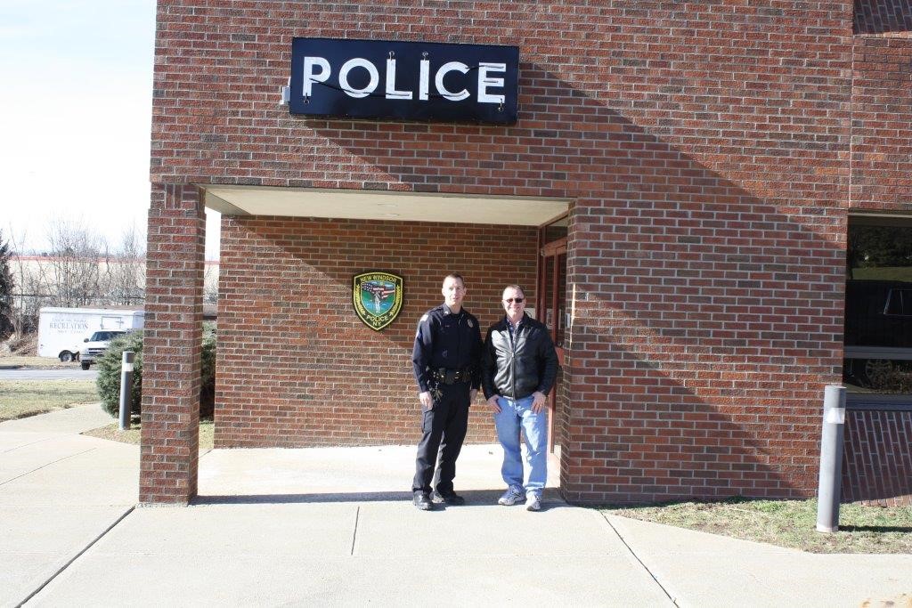 Sgt Doss & Sgt Ruger on Date of Sign Install